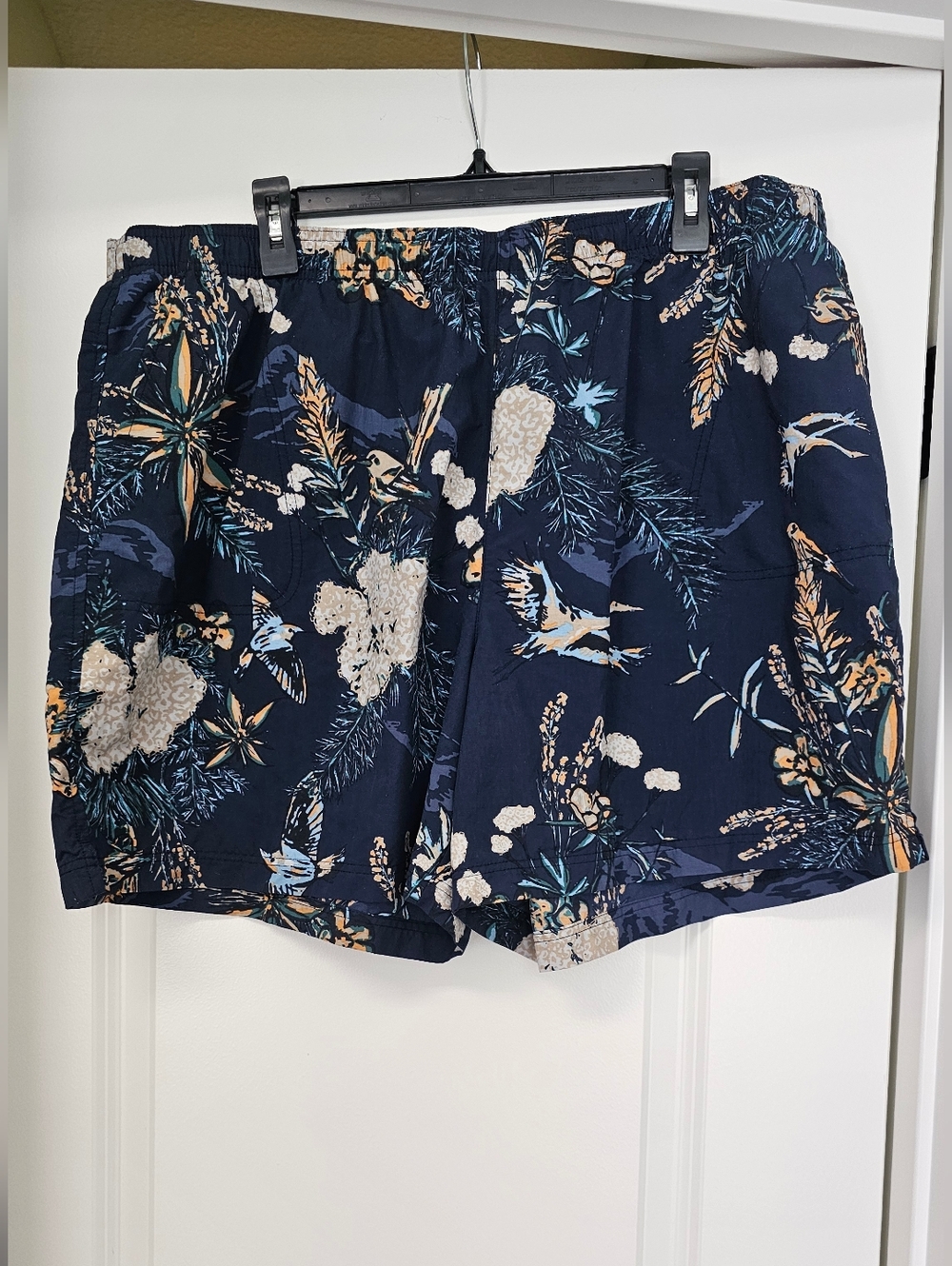 Columbia Navy Floral Sandy River Shorts